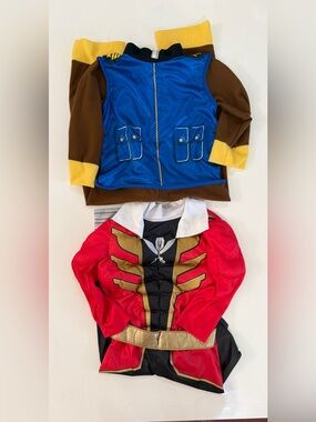 Kids paw patrol and power rangers Costume Set - Unbranded size 4